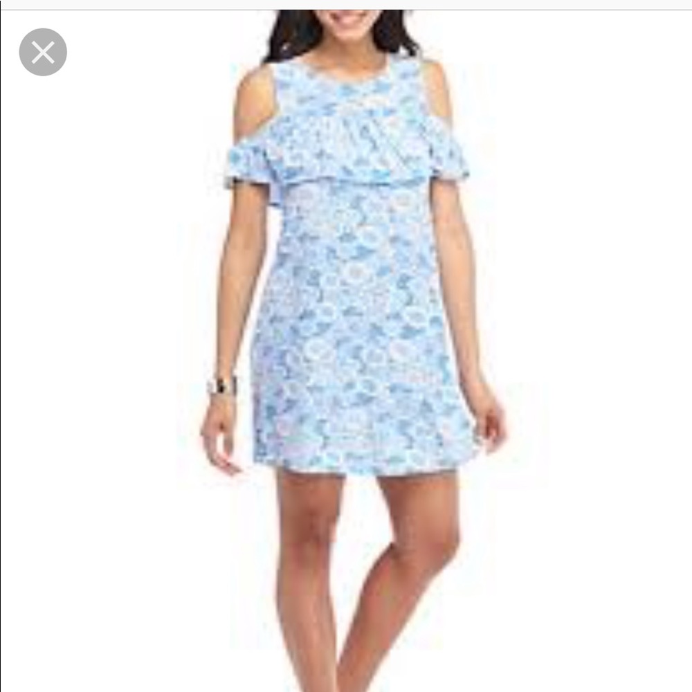 Cold shoulder dress